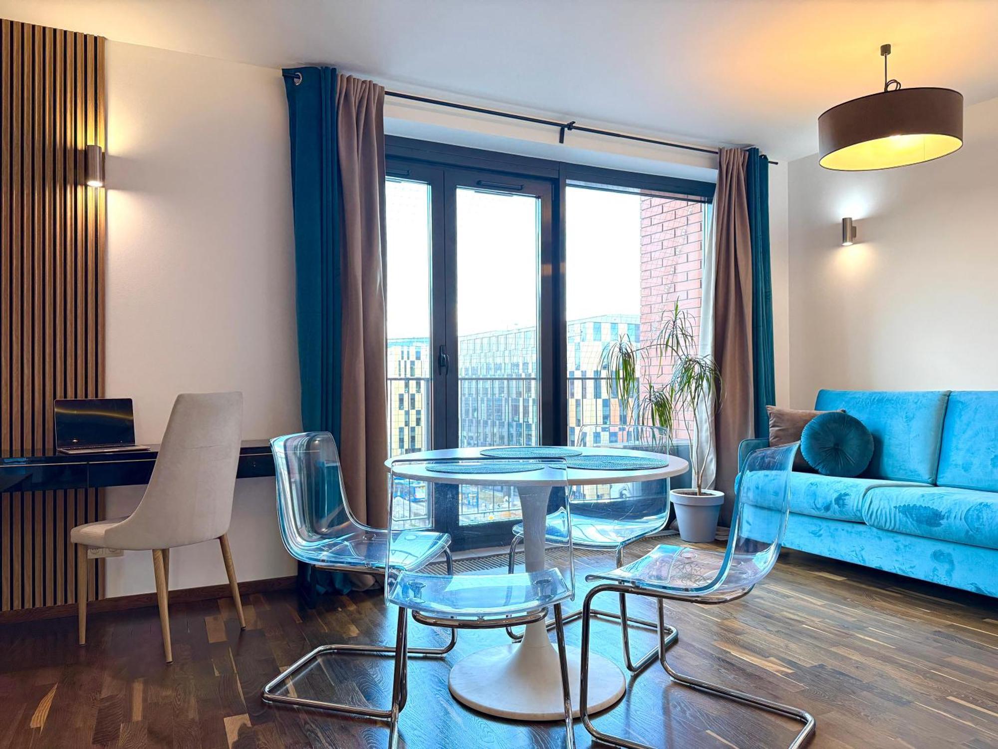 Angel Mint Apartment - Free Parking - Balcony คราคูฟ ภายนอก รูปภาพ